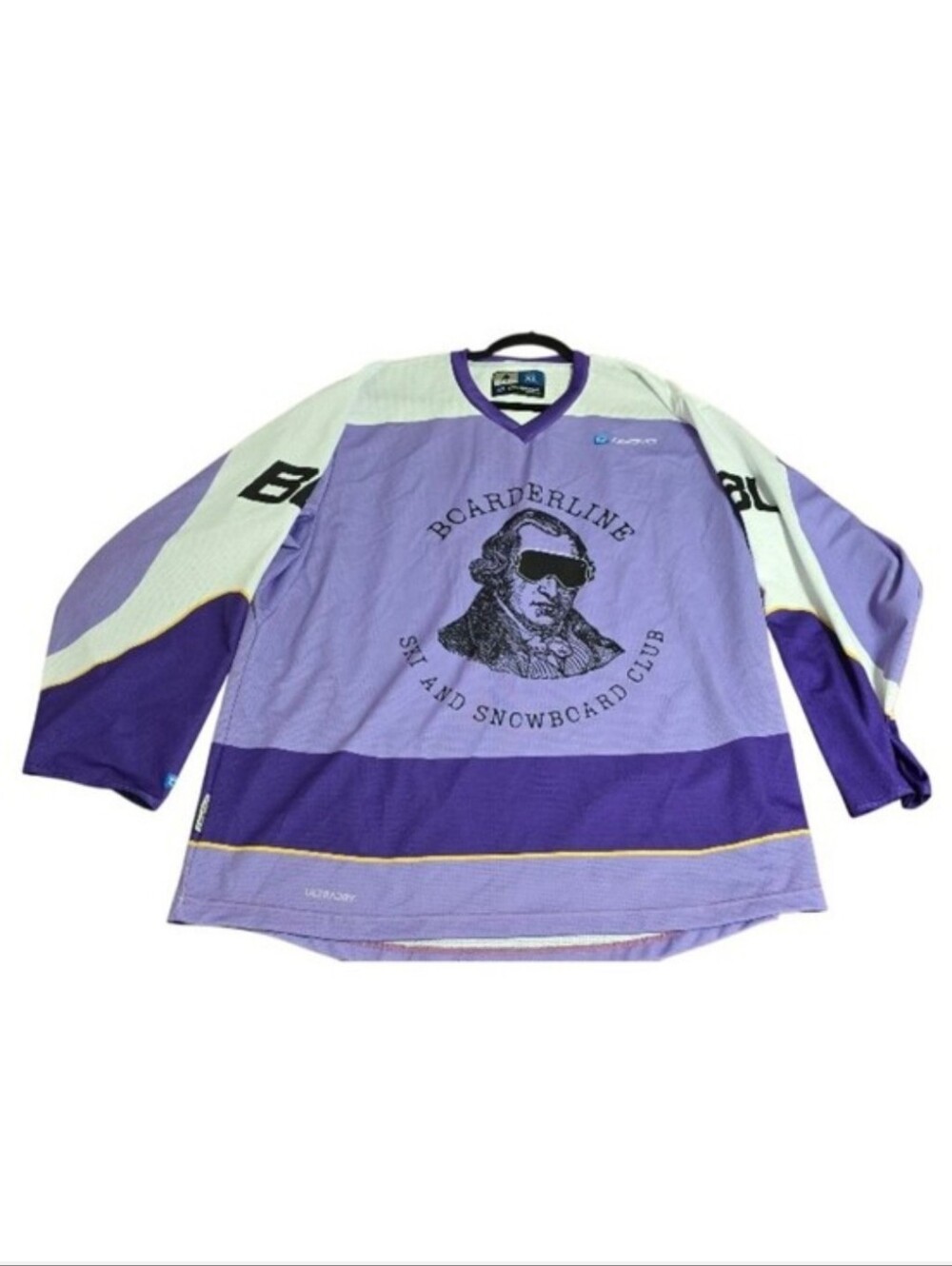 Boarderline Lavender Ski & Snowboard Club Long-Sleeve Jersey